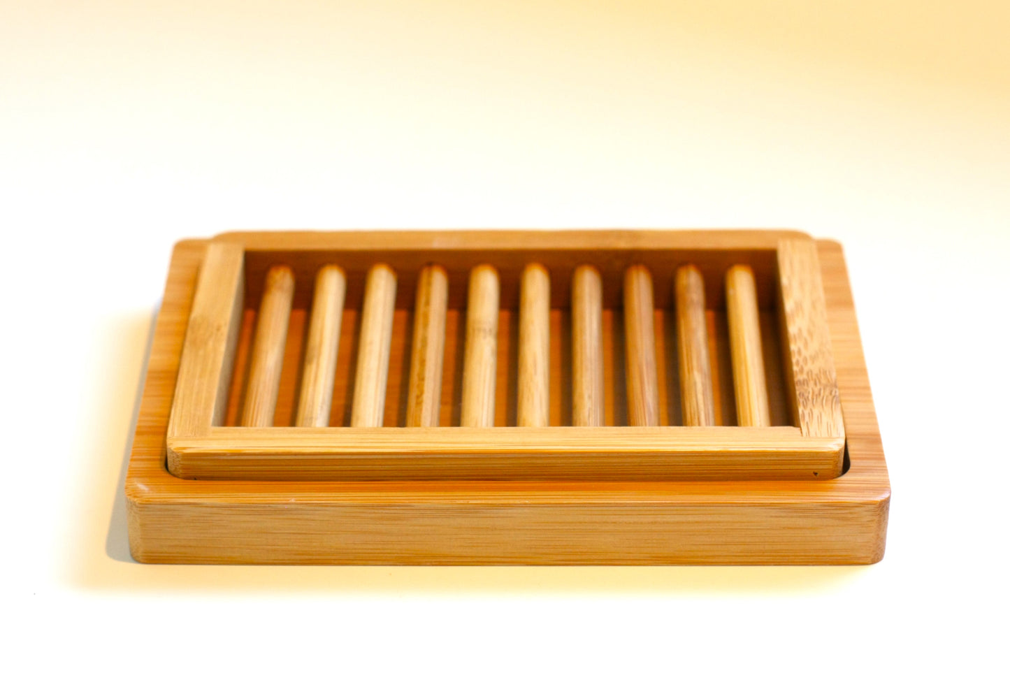 Bamboo Dual Layer Soap Dish