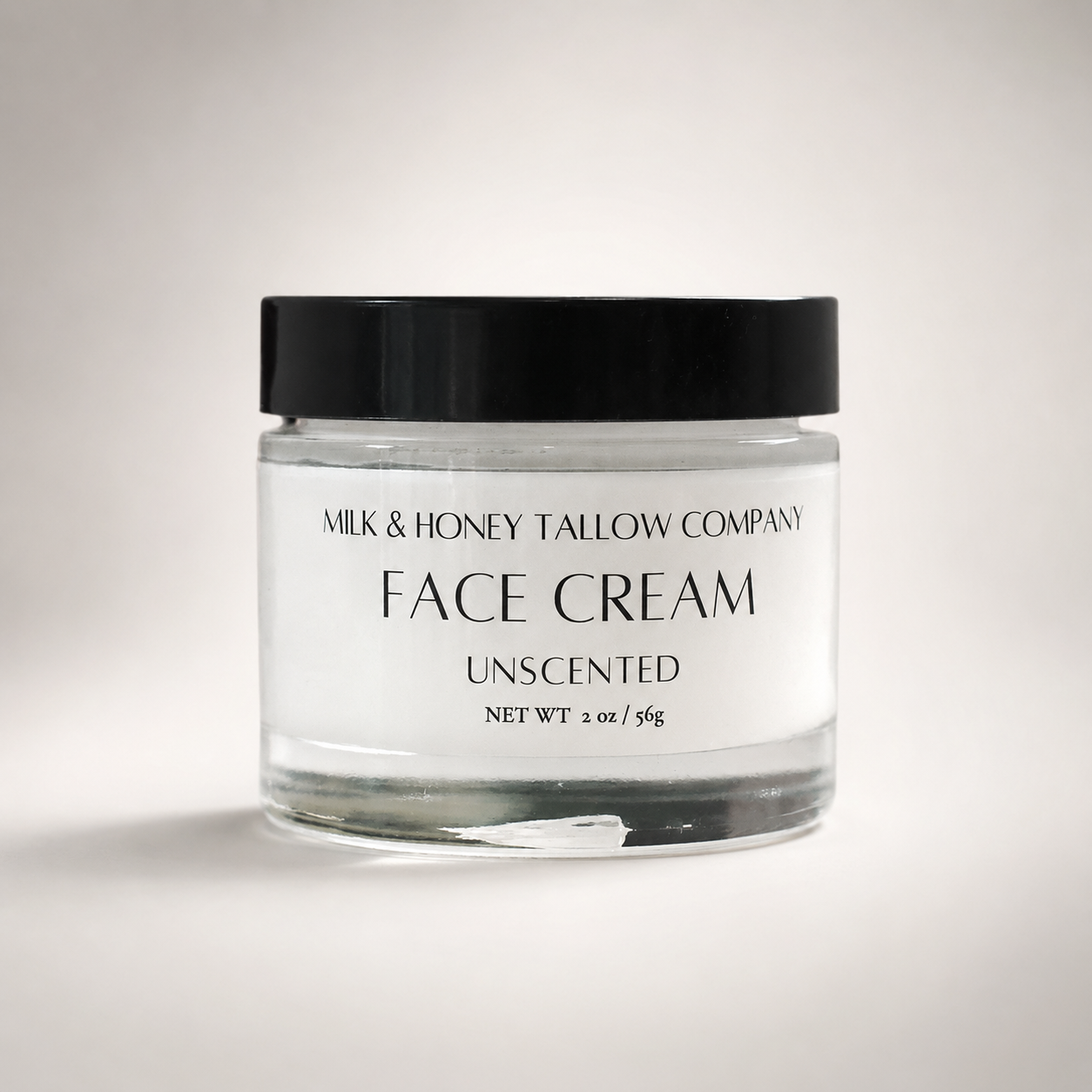 Tallow-Based Face Cream