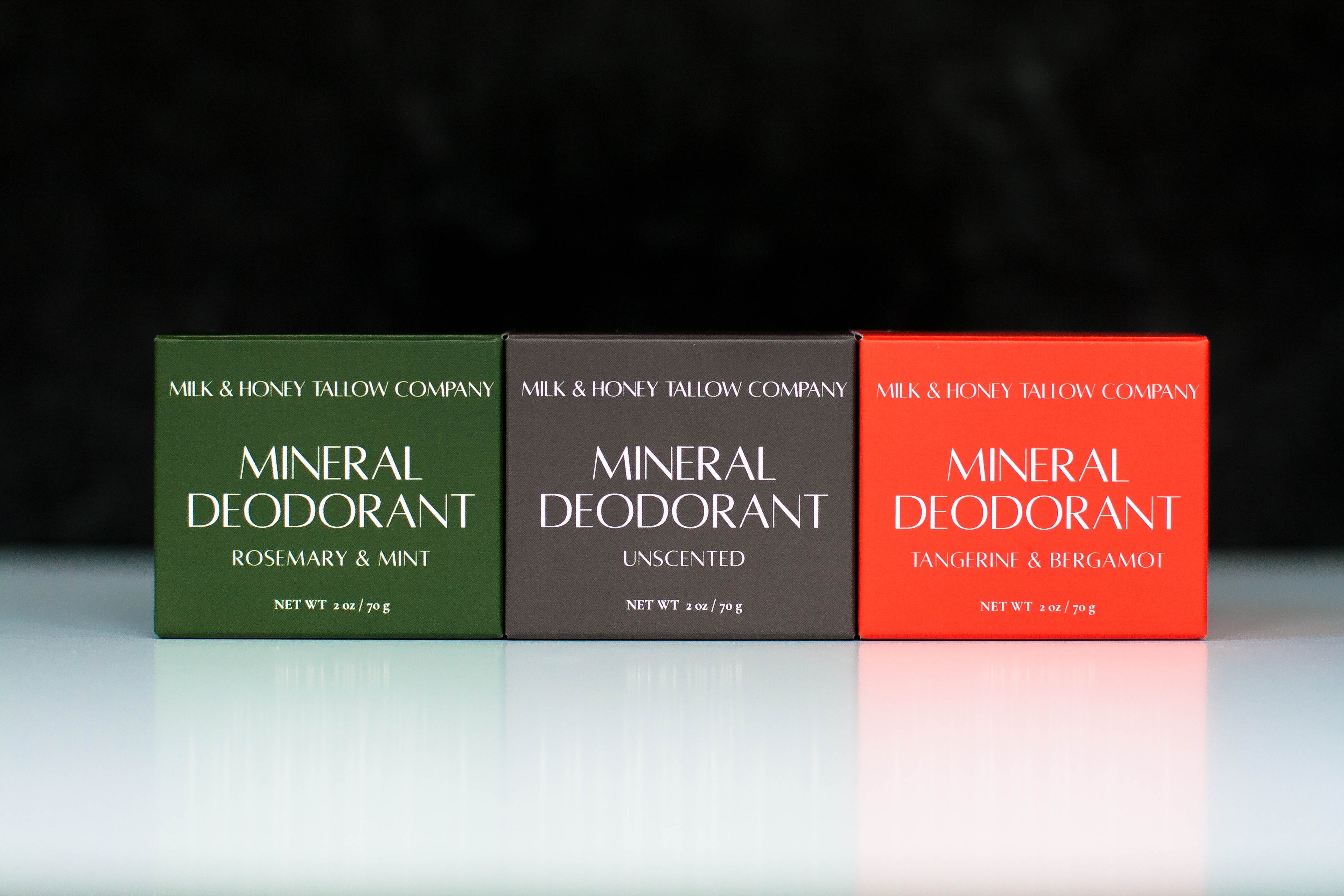 3-pack Mineral Deodorant