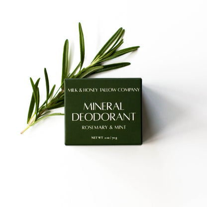 Rosemary & Mint Mineral Deodorant