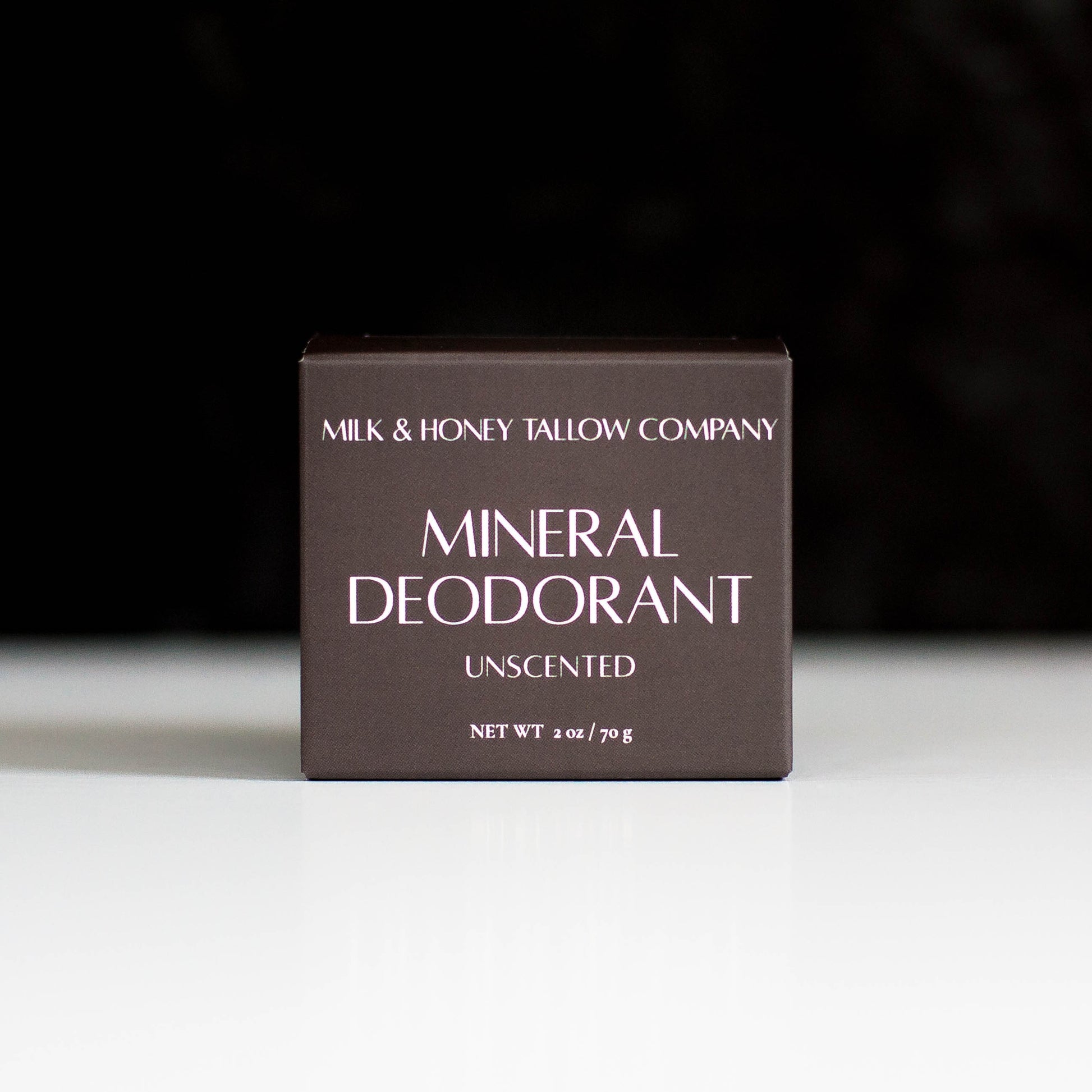 Unscented Natural Mineral Deodorant
