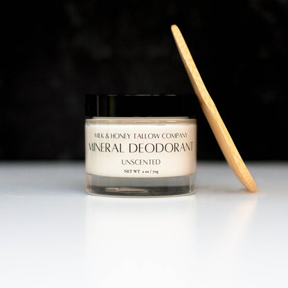 Unscented Natural Mineral Deodorant