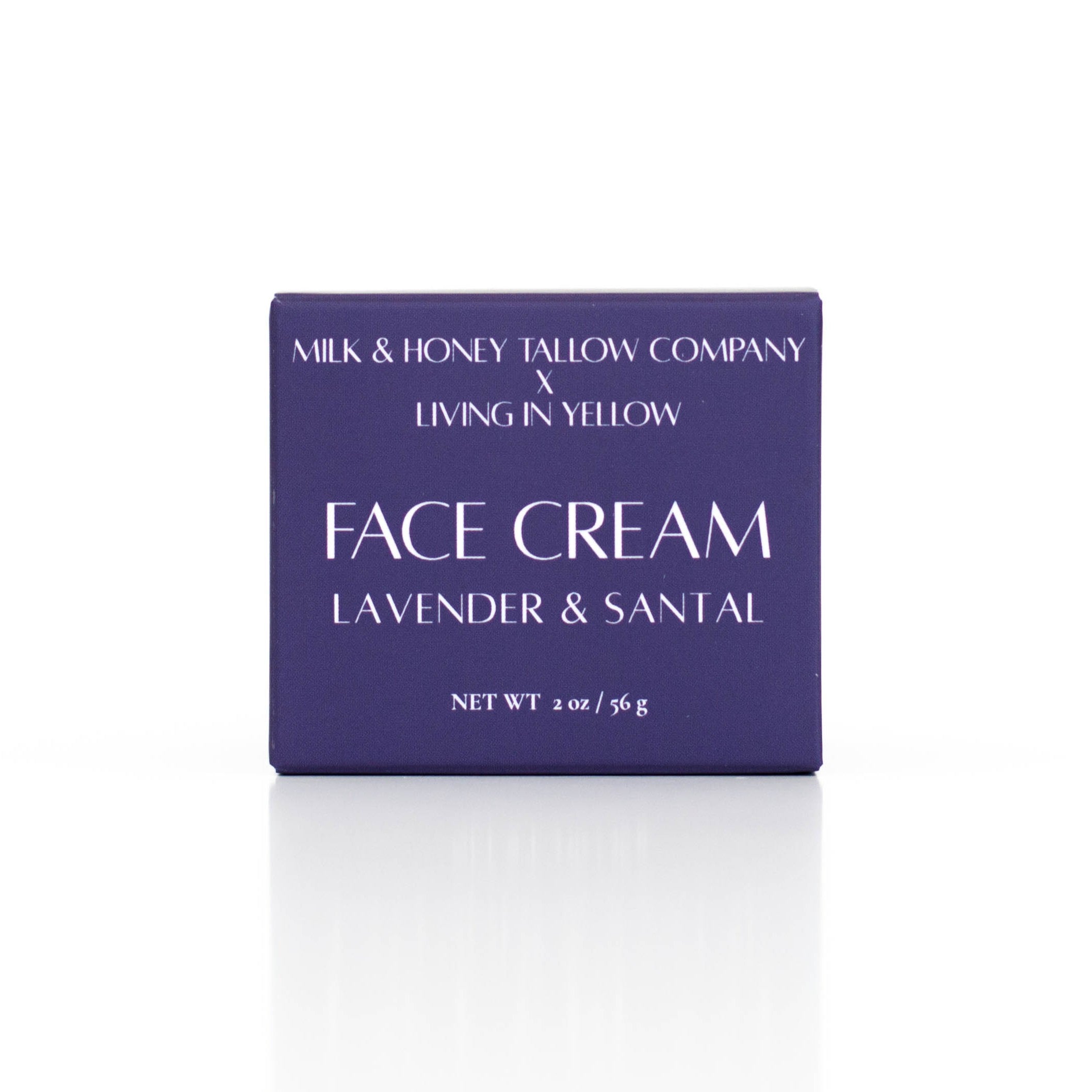 Lavender & Santal Tallow Face Cream – Milk & Honey Tallow Company