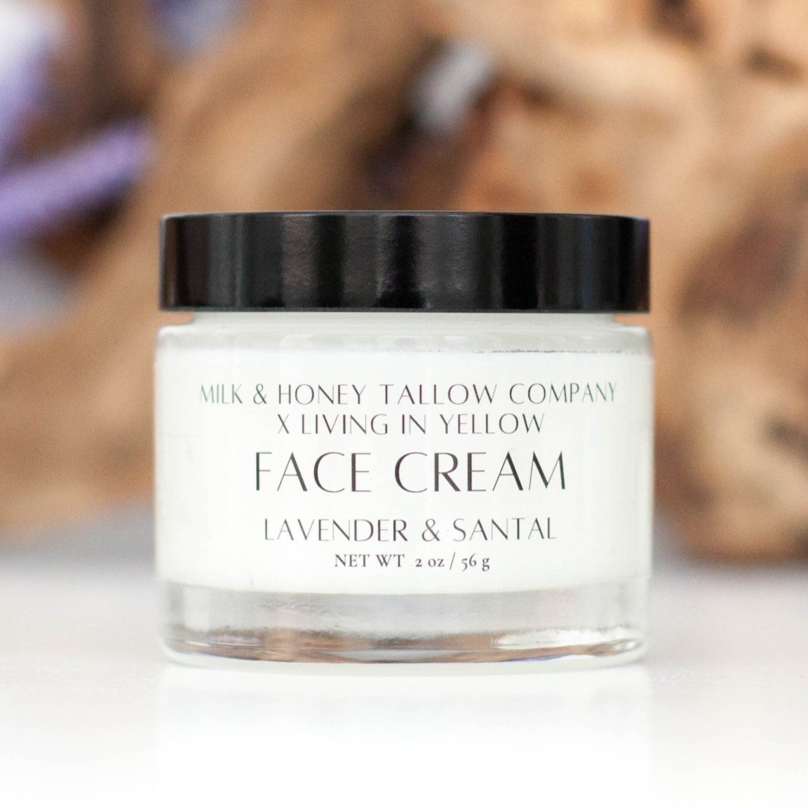 Lavender & Santal Tallow Face Cream – Milk & Honey Tallow Company