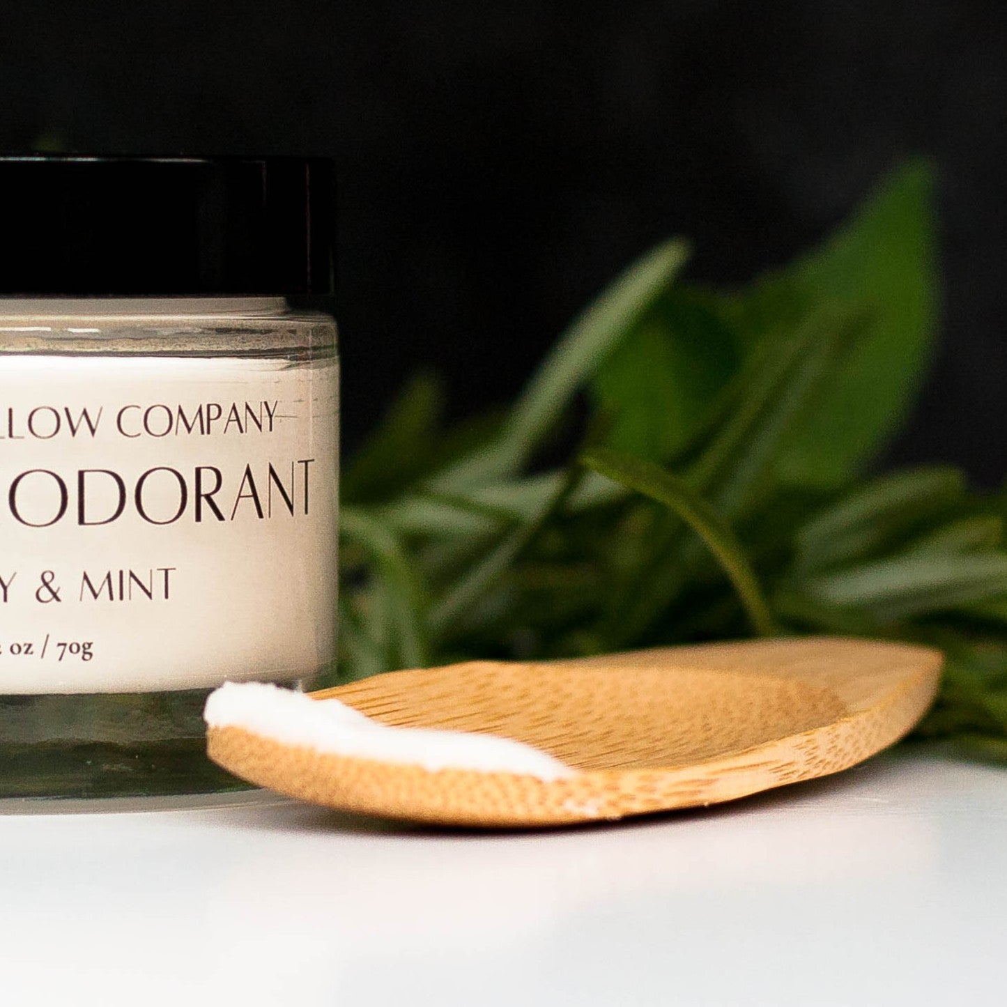 Bamboo Deodorant Applicator with Cream Deodorant