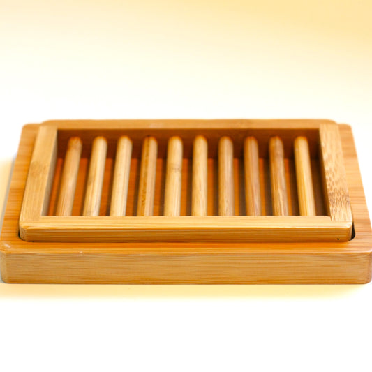 Bamboo Dual Layer Soap Dish